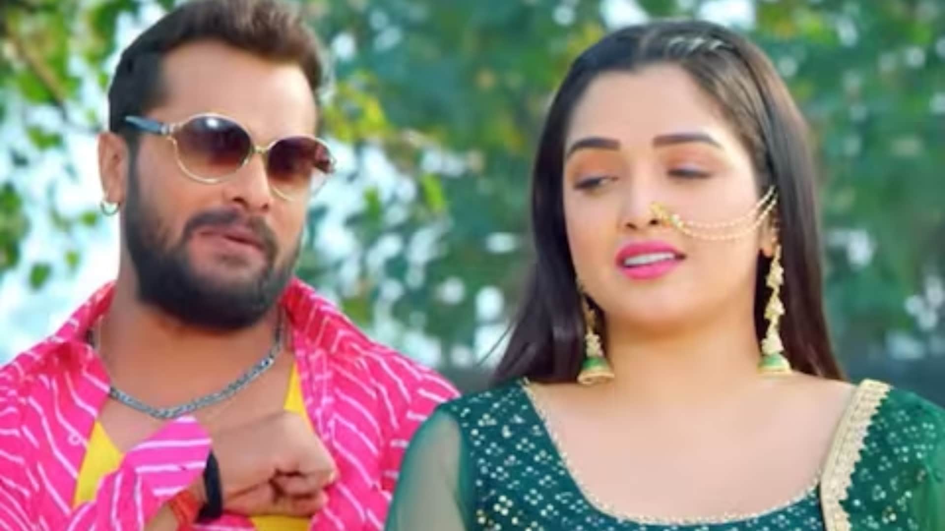 Aashiqui starrer aamrapali dubey told fun facts about khesari lal yadav actress say he is naughty on set