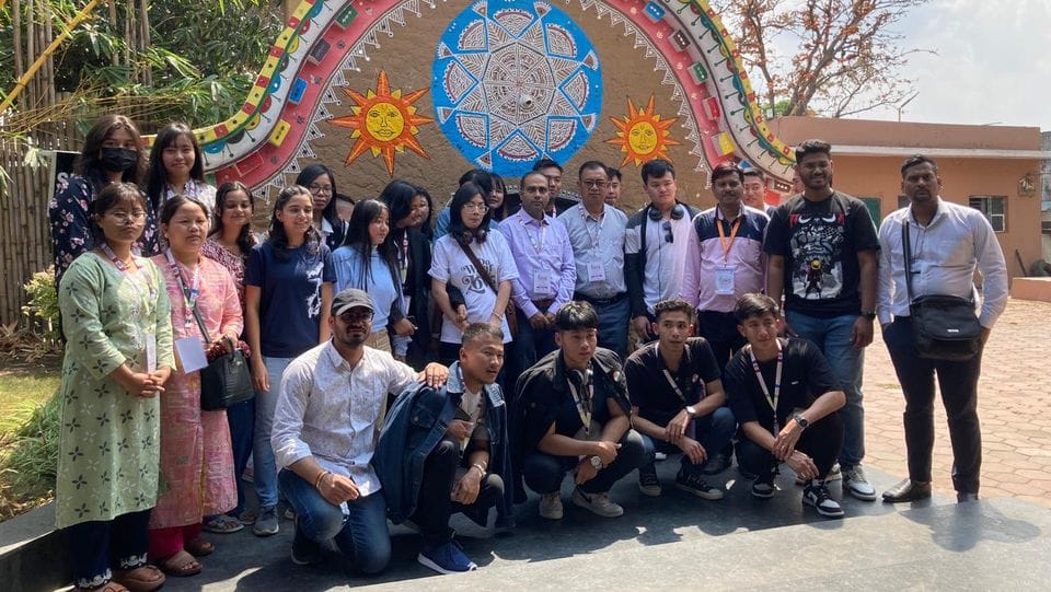 Manipur students arrived in Indore