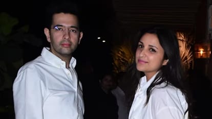 Parineeti Chopra Raghav Chadha Reacted on viral Dinner photo AAP Leader Said Ask Me political Question