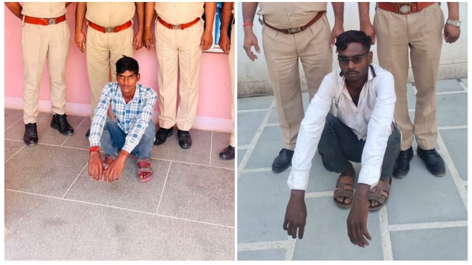 Police rescued two kidnapped minor girls in Nagaur two accused arrested