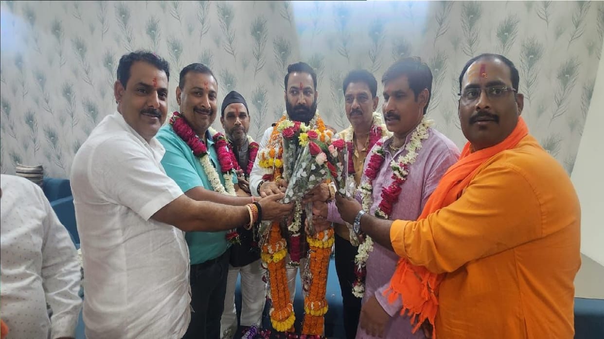 Virendra Singh Tomar became Vice President of Karni Sena