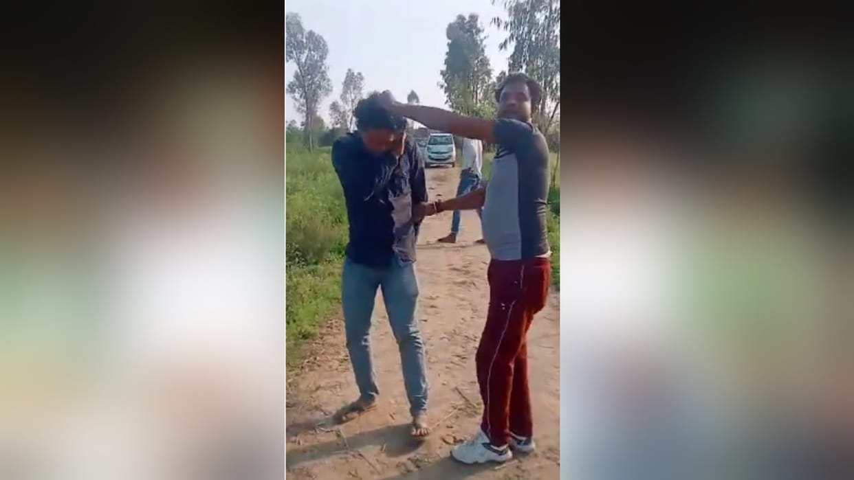 SC-ST Act case has registered against the accused for beaten up video viral case in Saharanpur