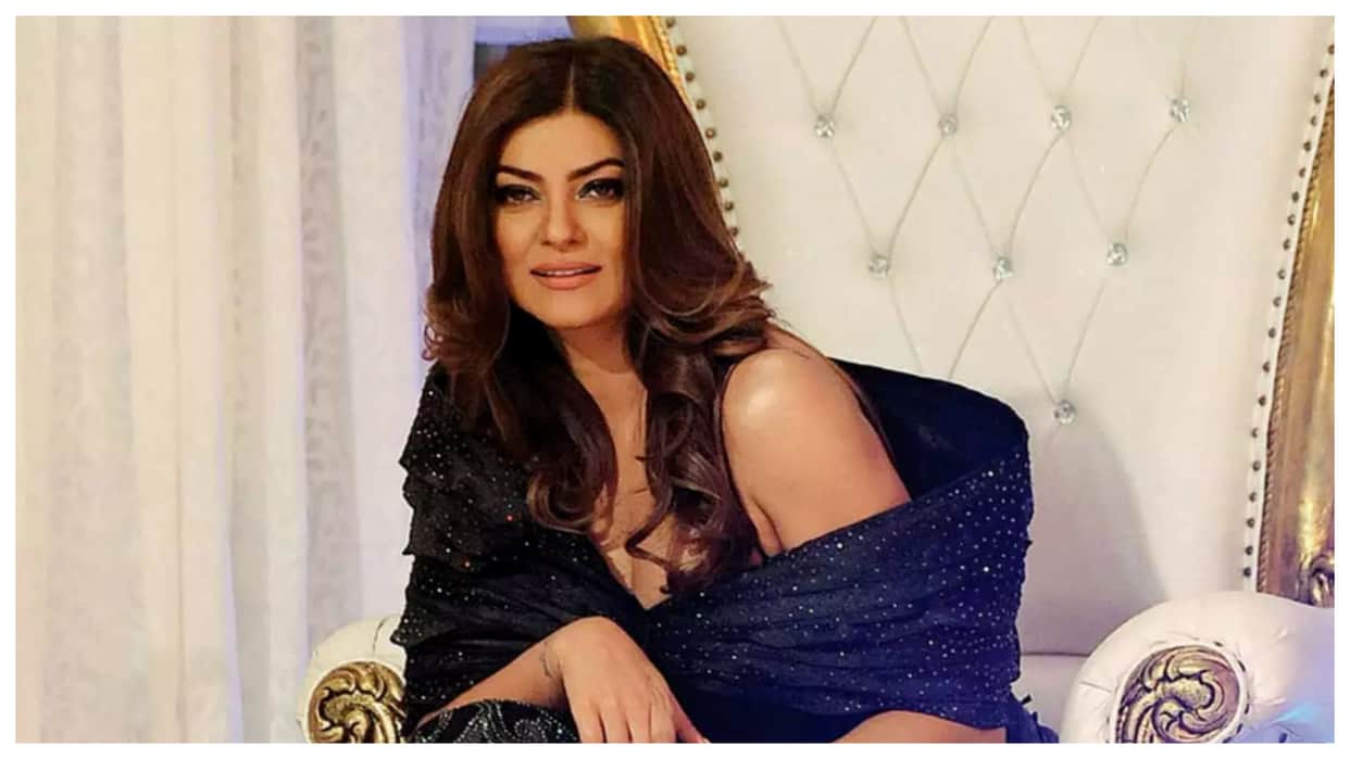 Aarya and Taali actress Sushmita Sen Returns to work after Heart Attack She  Spotted at a Dubbing Studio