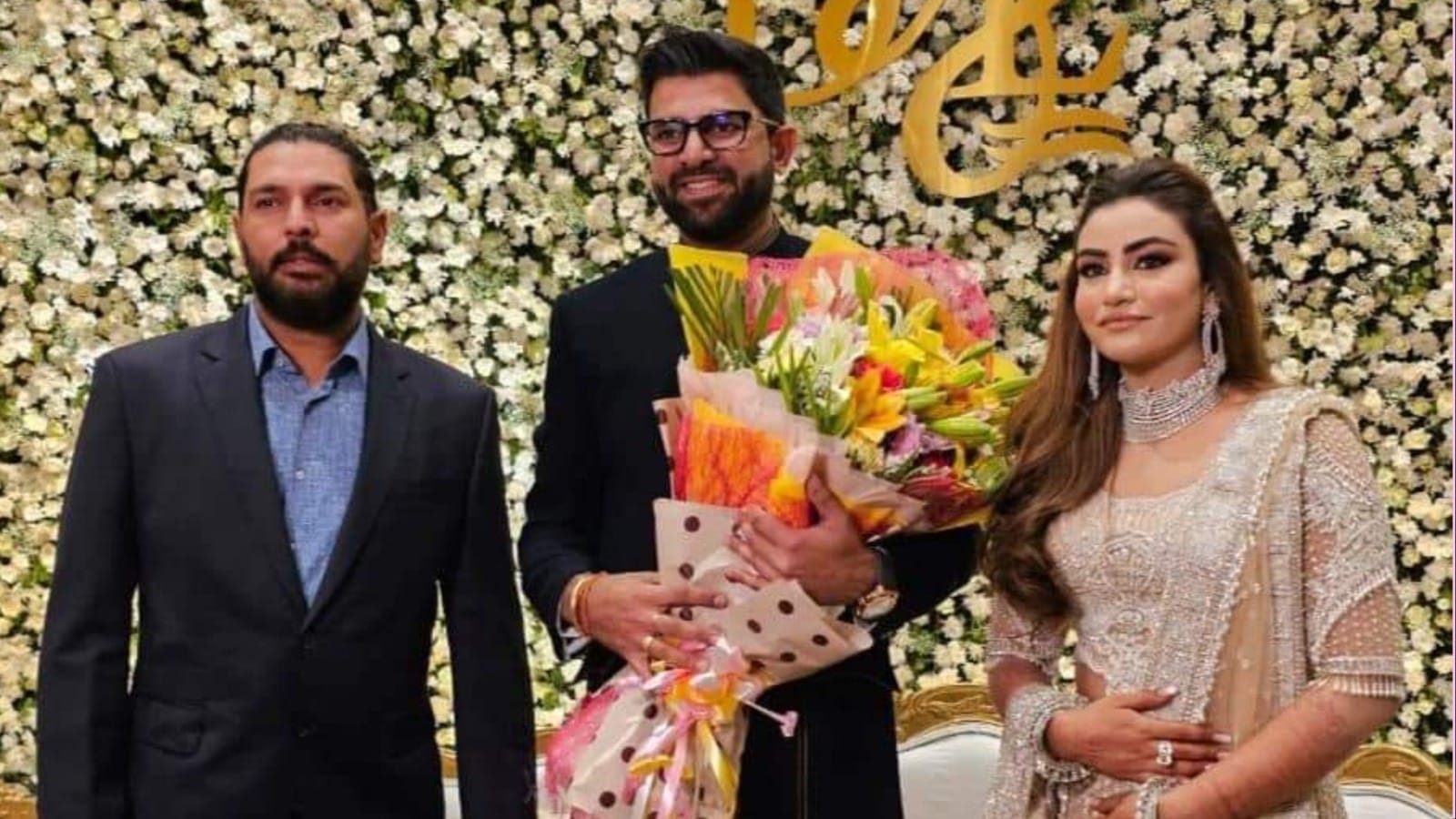 Digvijay chautala Weds Lagan Randhawa: Photos of Reception party of brother of Haryana Deputy CM