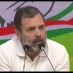 राहुल गांधी।