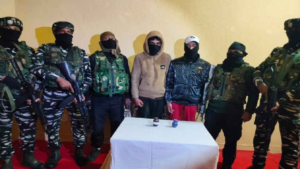 Two helpers of Lashkar arrested from Bandipora