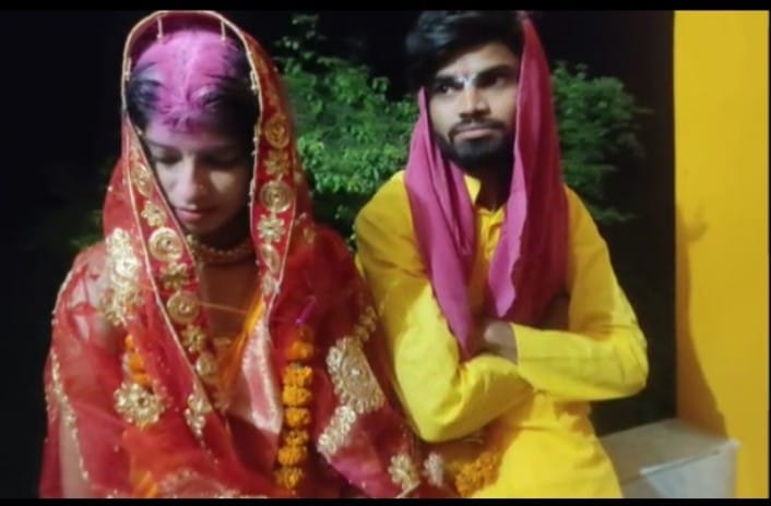 Bihar: The family members were not ready for marriage, Begusarai police got them married