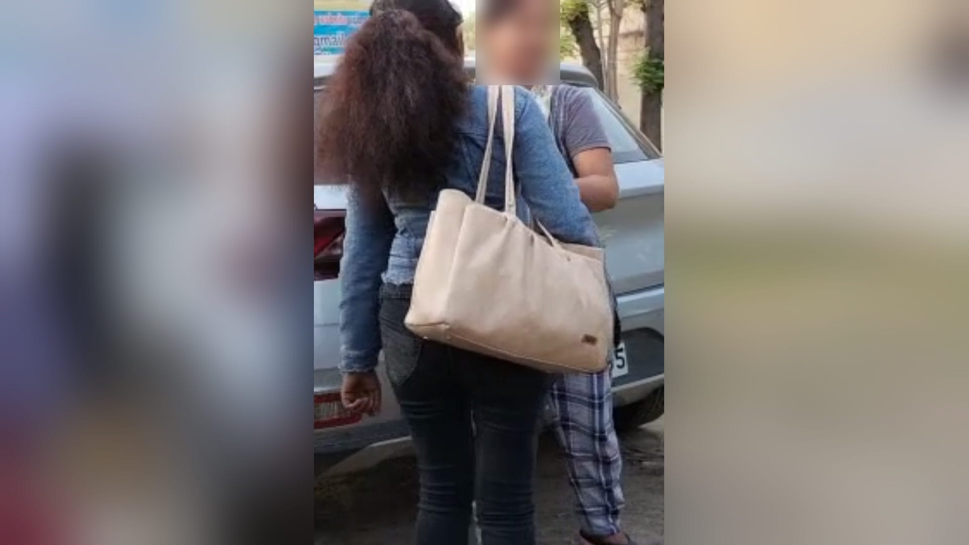 Bijnor News: woman caught her husband with girlfriend near hotel and see photos
