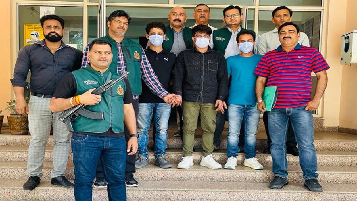 Delhi police Three shooters arrested for plotting to kill Haryana Police Inspector