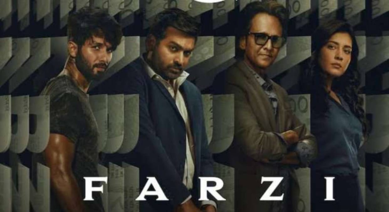 Shahid Kapoor Vijay Sethupathi starrer Farzi declared most watched Indian series overtakes Mirzapur