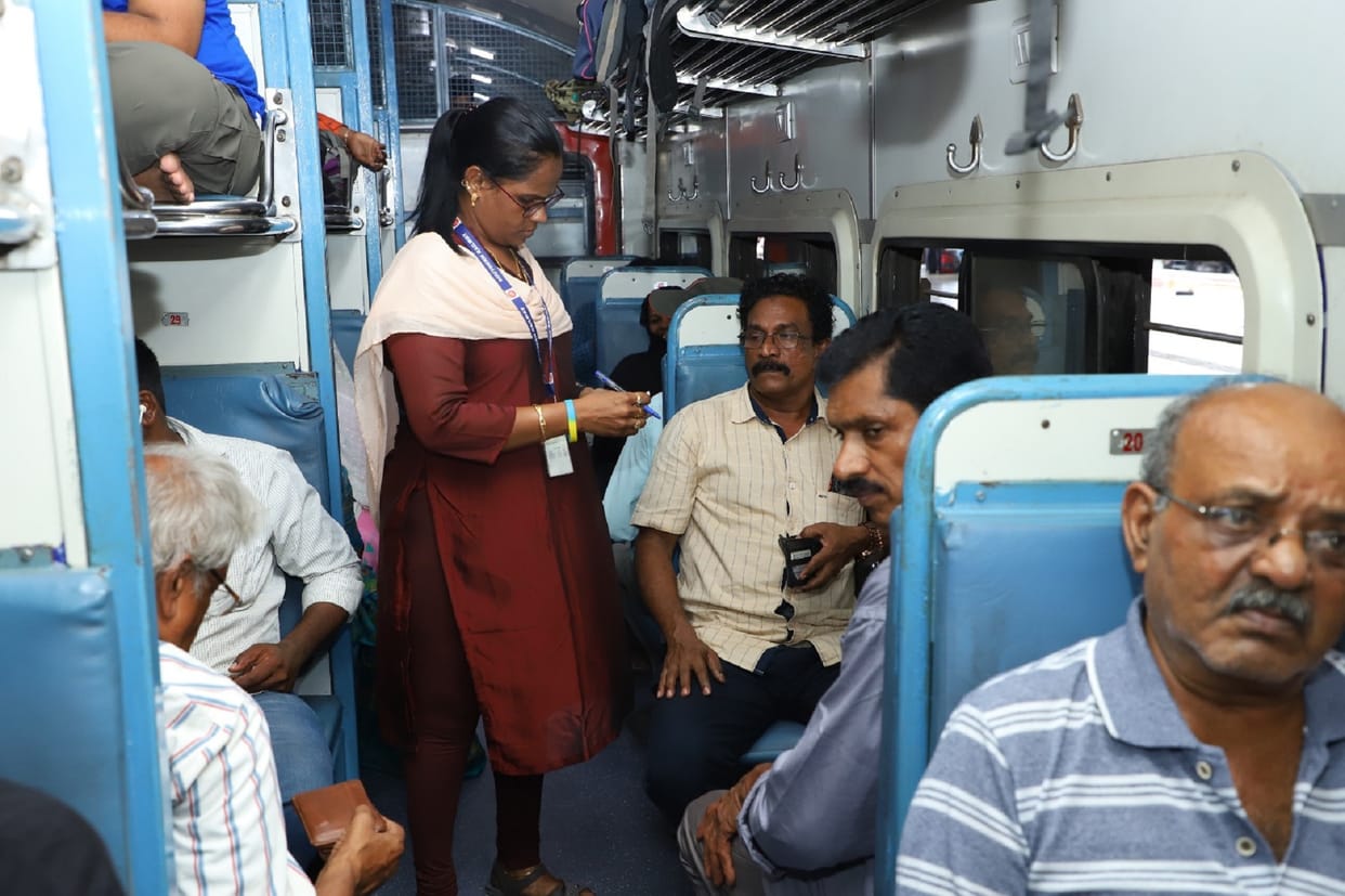 Railways fined Rs 2200 crore from more than three crore ticketless passengers