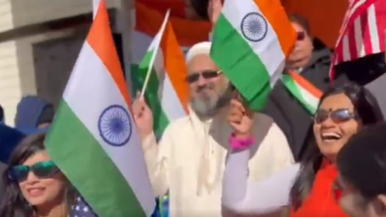 Indian Americans Community Held Rally In Support Of India At San Francisco News In Hindi