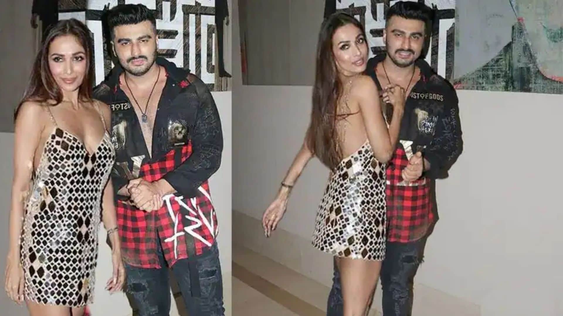 Malaika Arora Arjun Kapoor Appear at Film event Looking Great But Users Trolled Them Said Pakau Couple