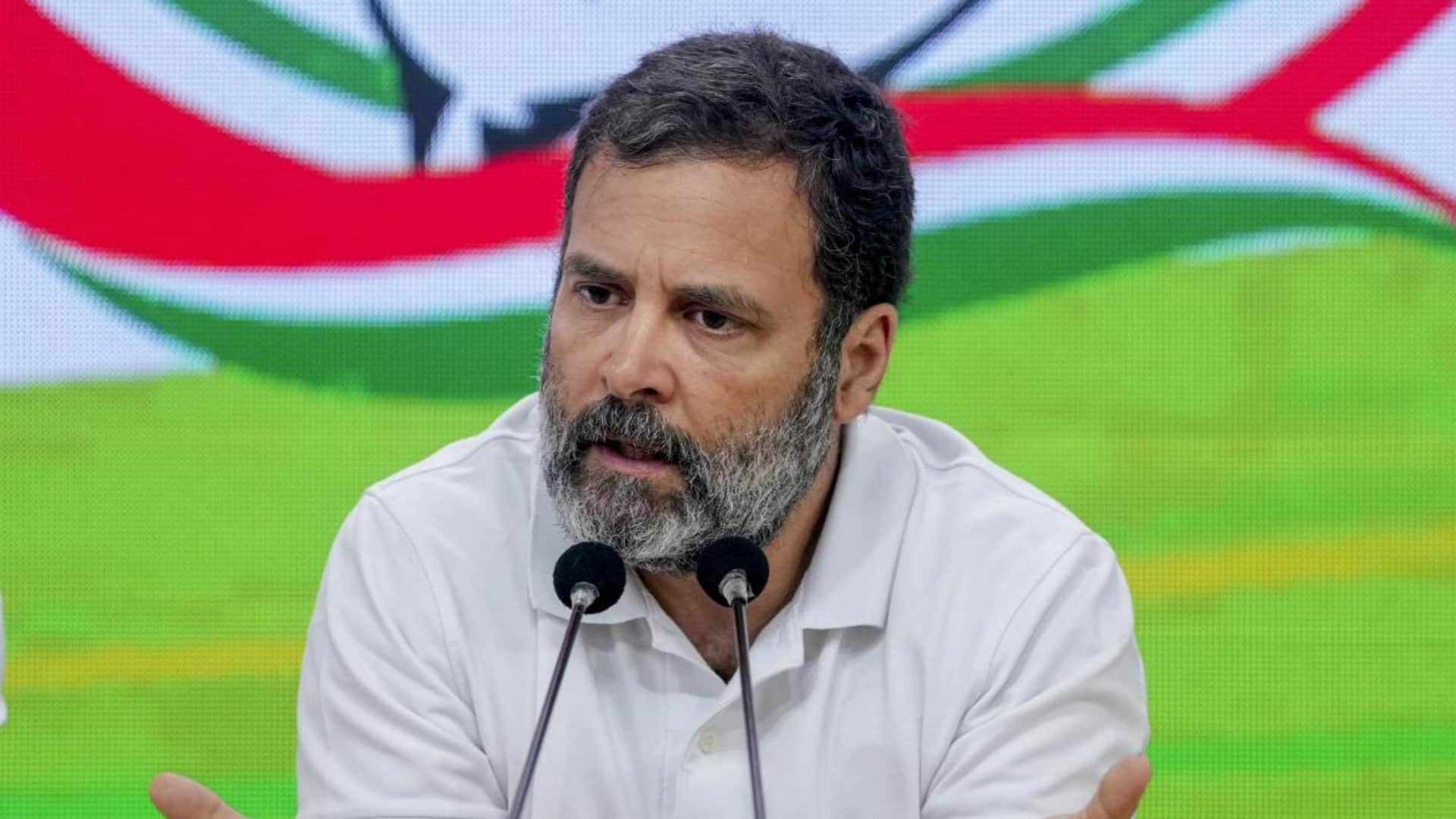 Suit-boot govts only target is to fill coffers of friends Rahul on falling incomes
