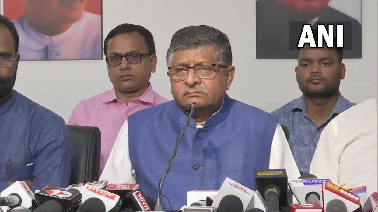 Ravishankar Prasad Reply Rahul Gandhi Remark after Disqualification BJP Press Congress