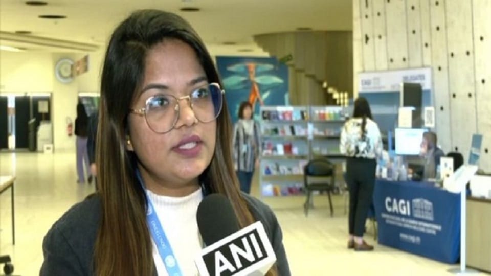 Indian sanitation worker Daughter praises country for uplifting Dalit, OBCs at UNHRC