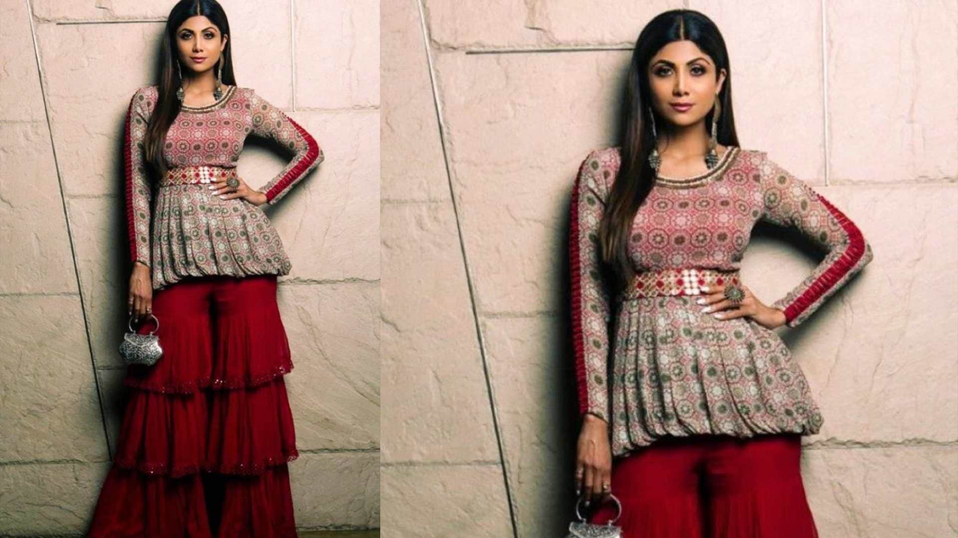 Today Fashion Tips Make Your Eid Outfit Special With These Trendy Sharara Set  News in Hindi