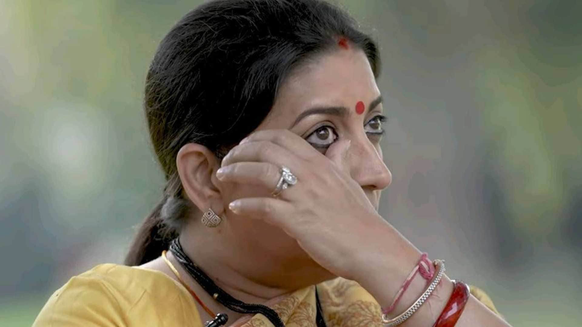 Smriti Irani remembers the late actor Sushant Singh Rajput said I wish he could call me