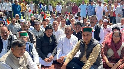 Deputy CM Mukesh agnihotri targets bharatiya janata party