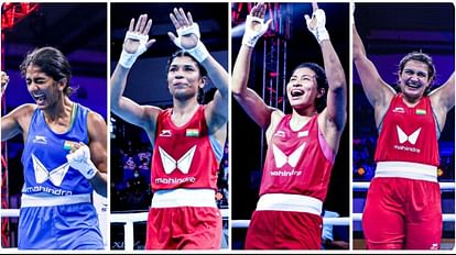 India wins four Gold Medal in Women's World Boxing Championship 2023 Nikhat Lovlina Nitu and Saweety shines