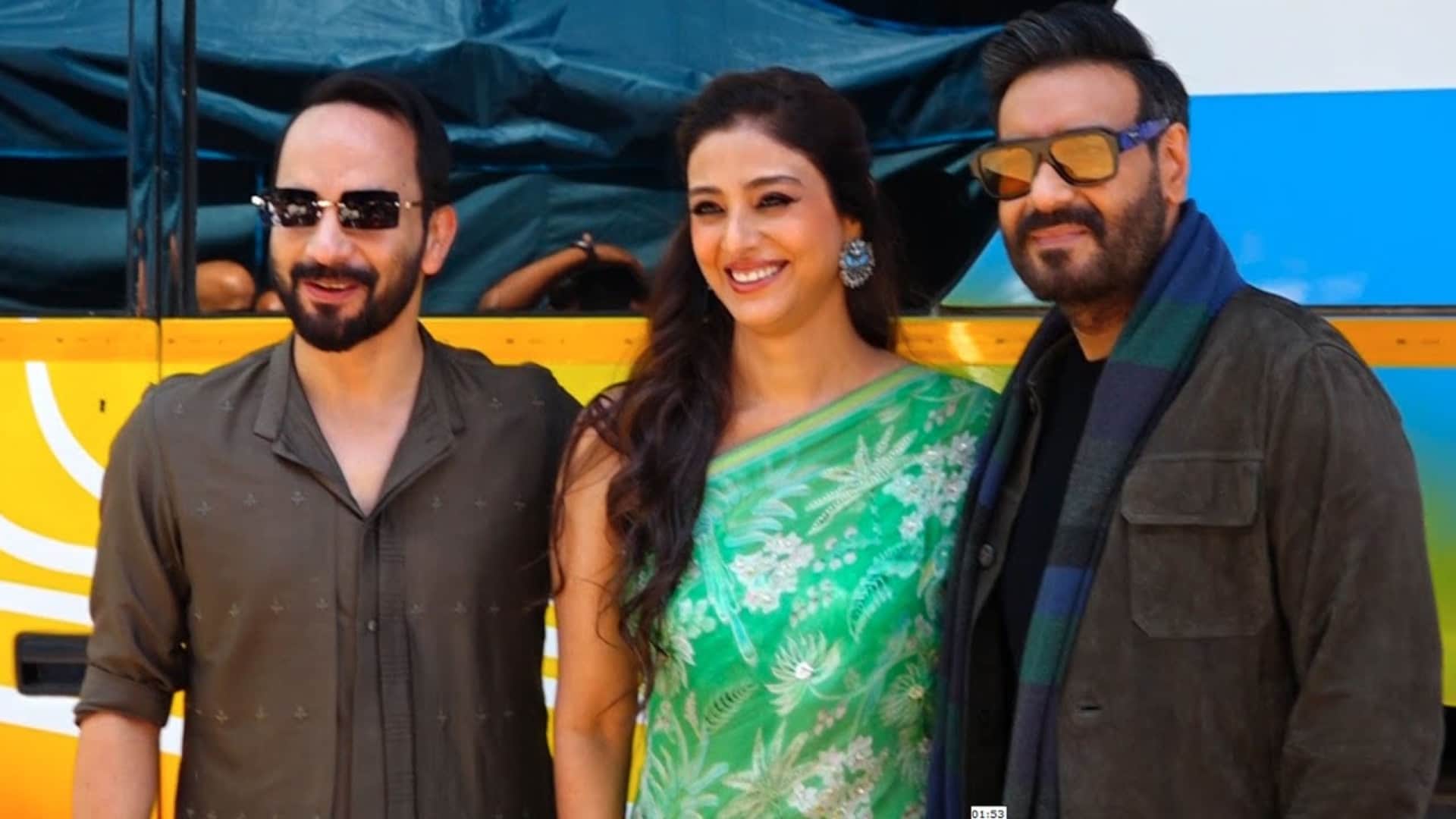 Kapil Sharma mocks Ajay Devgan And tabu at promotion of Bhola film in The Kapil Sharma Show video viral