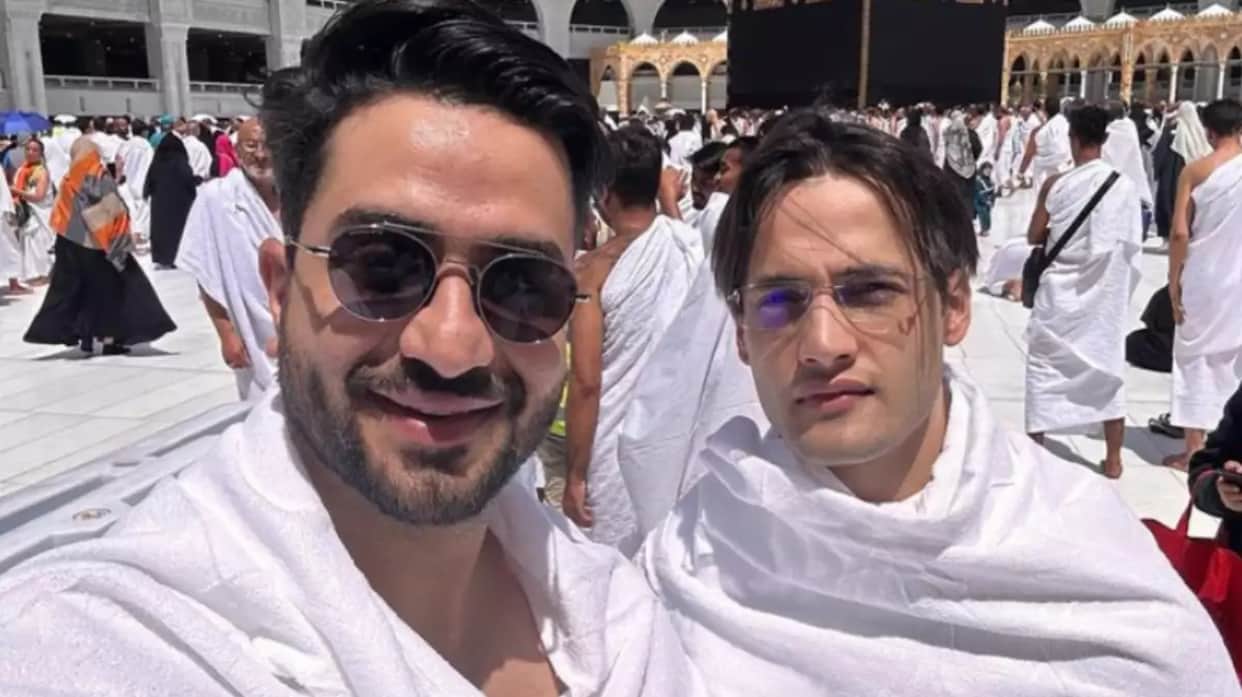 Aly Goni Asim Riaz Performs his First Umrah Fan Reacted on Social Media