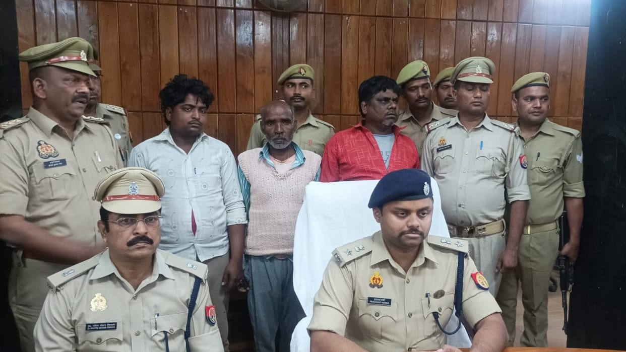 Uncle and his nephew killed their child in nanpara in Bahraich.