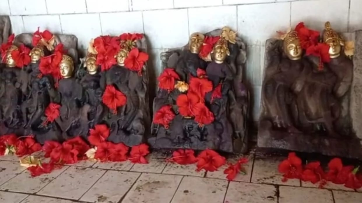 Chausath Yogini Temple Chausath Yogini Mata appeared from the ground by tearing the mango tree