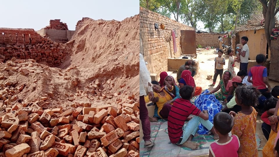Two laborers died due to brick kiln wall collapse in Bulandshahr