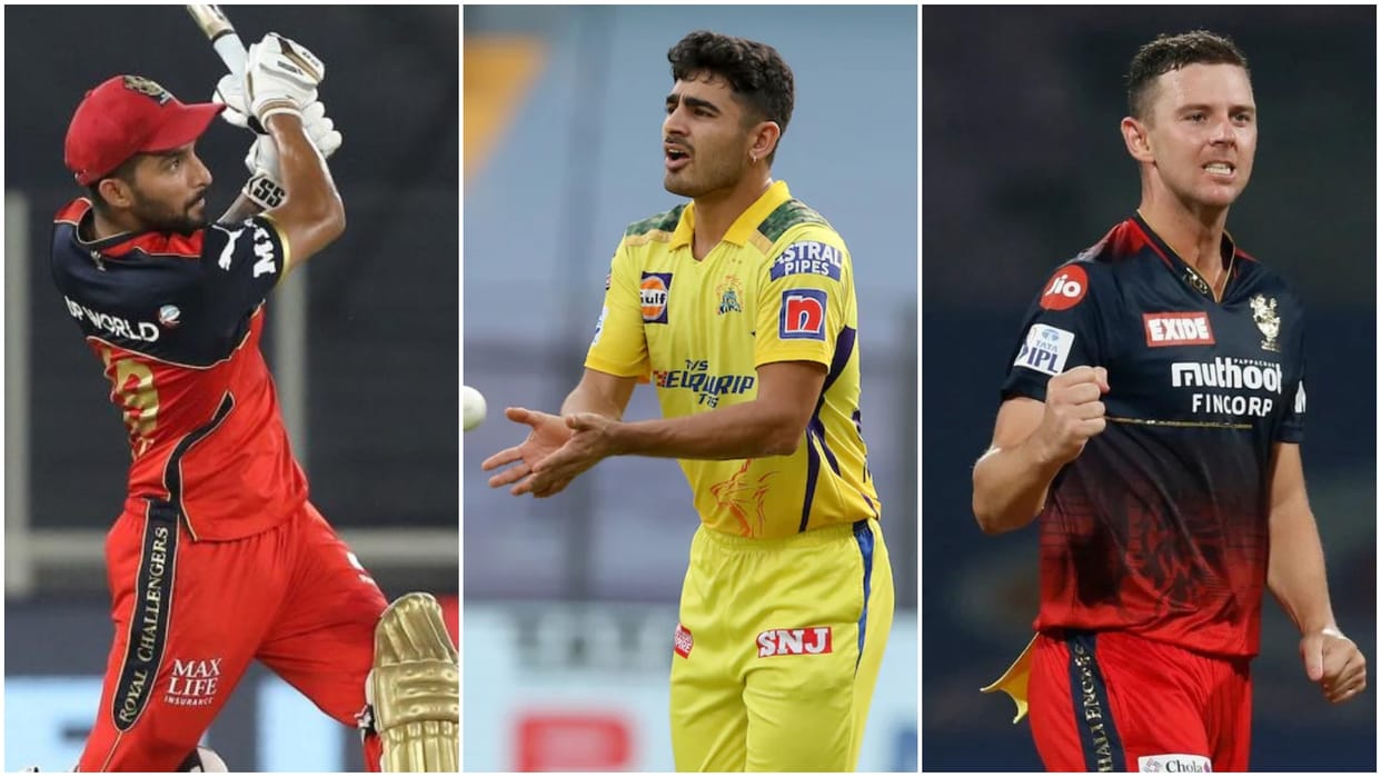 IPL 2023: Big Blowe for Dhoni's CSK, Mukesh Choudhary injured, RCB Rajat Patidar, Hazlewood also injured