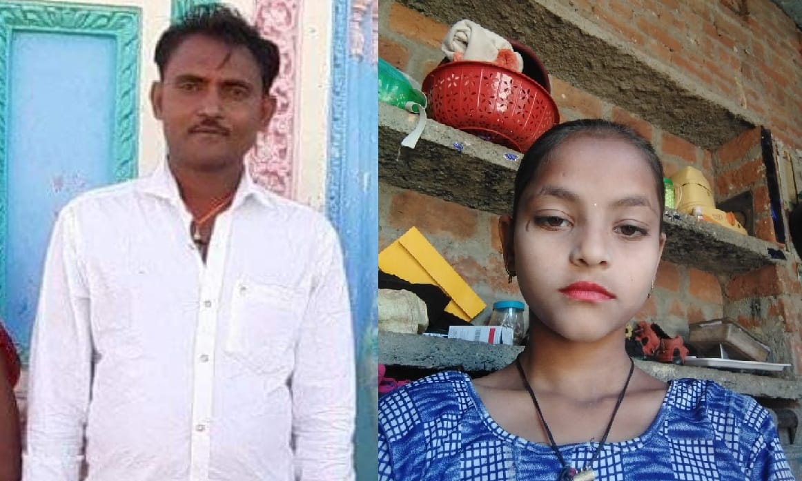 Jalaun road accident, Bike collided with Nilgai, father and daughter died, wife and son injured