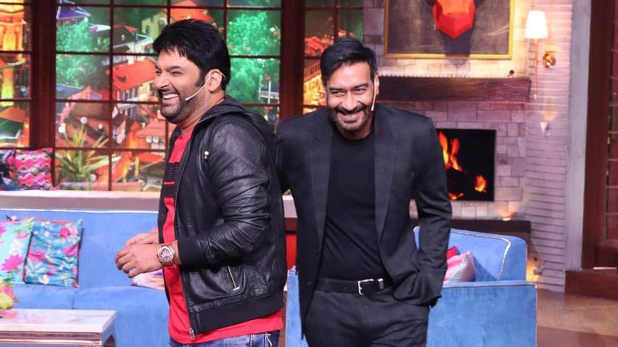 Kapil Sharma mocks Ajay Devgan And tabu at promotion of Bhola film in The Kapil Sharma Show video viral