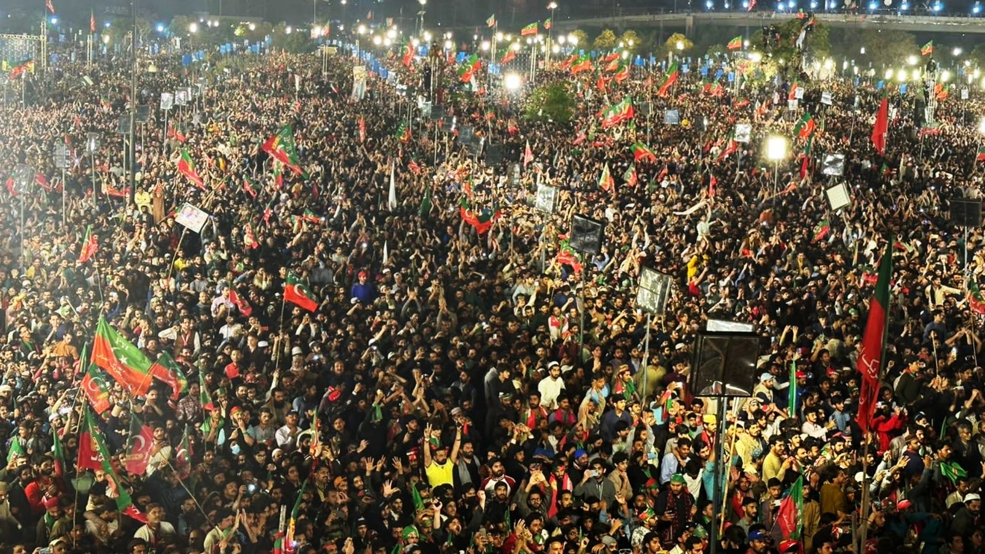 पीटीआई की जनसभा (file)
