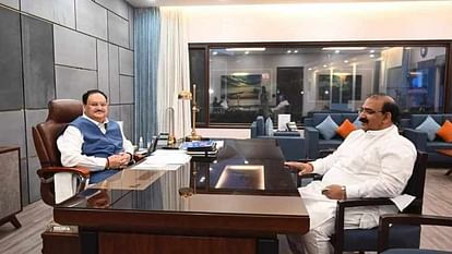 Punjab BJP State President Ashwani Sharma met JP Nadda in New Delhi