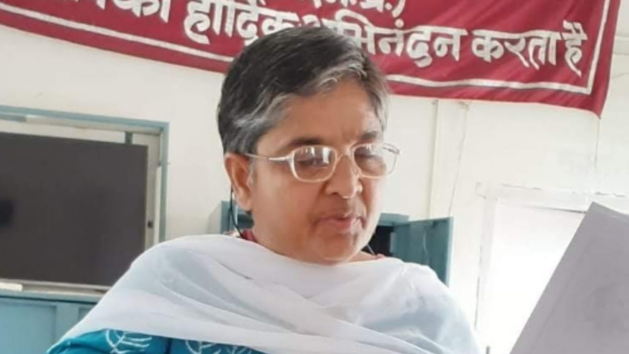 director of Aastha Gram Trust, Anuradha passed away