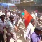 बीएस येदियुरप्पा के आवास और कार्यालय पर पथराव
