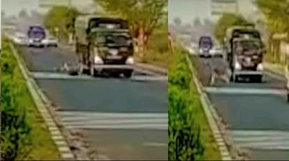 Atiq Ahmed: खतरा टालने के लिए बदला कानपुर का रास्ता, फिर भी लगा अतीक के काफिले को झटका अतीक के वाहन से टकराया मवेशी