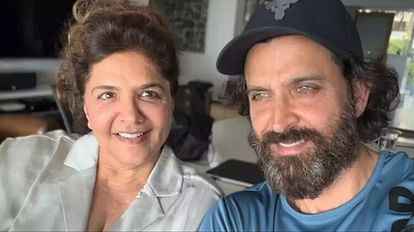 hrithik roshan and his Mother Pinki Roshan Workout Video See Fan Reaction here