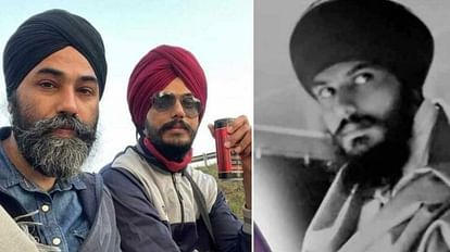 Amritpal new selfie with Papalpreet Singh goes viral on social media