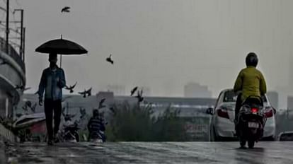 Rajasthan Weather Rain-hail alert again in Rajasthan wind will blow at a speed of 40