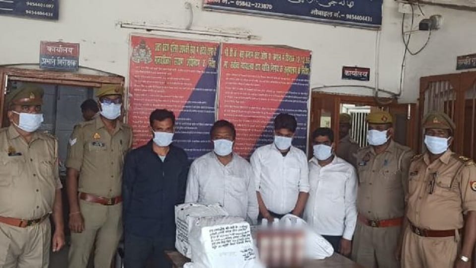 Four including two railway employees arrested for liquor smuggling by train