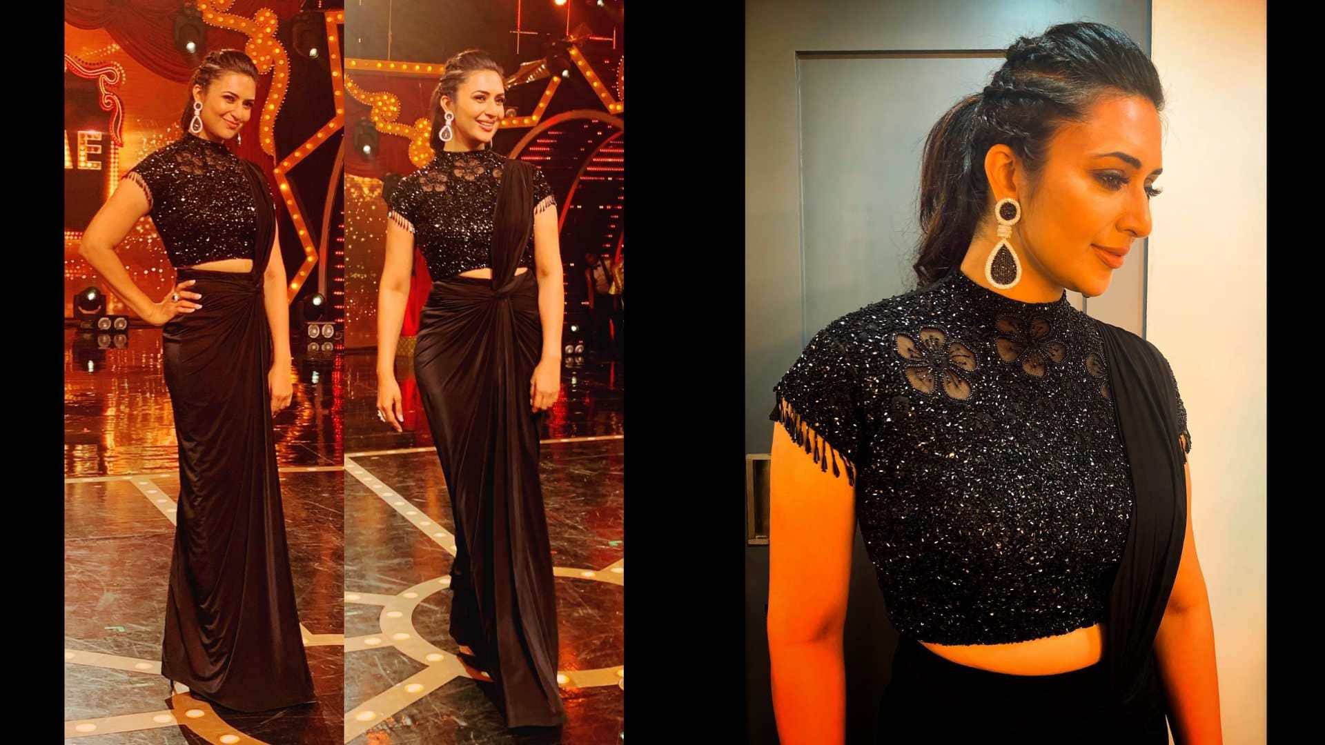 Divyanka Tripathi Glamorous Saree Looks See Photos News In Hindi