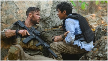Chris Hemsworth Extraction 2 actor talks about his statement on acting break It was blown out of proportion