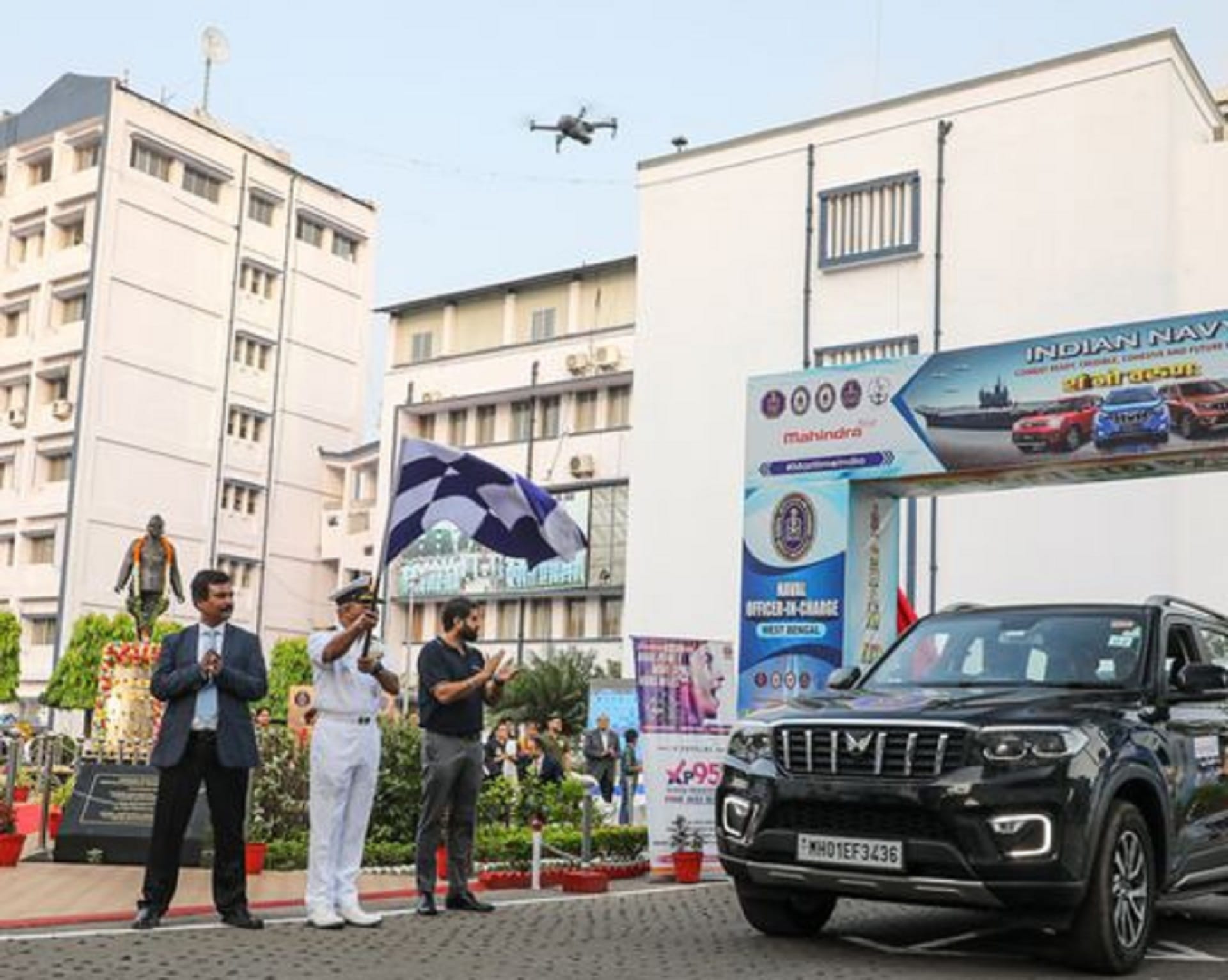Indian Navy car rally