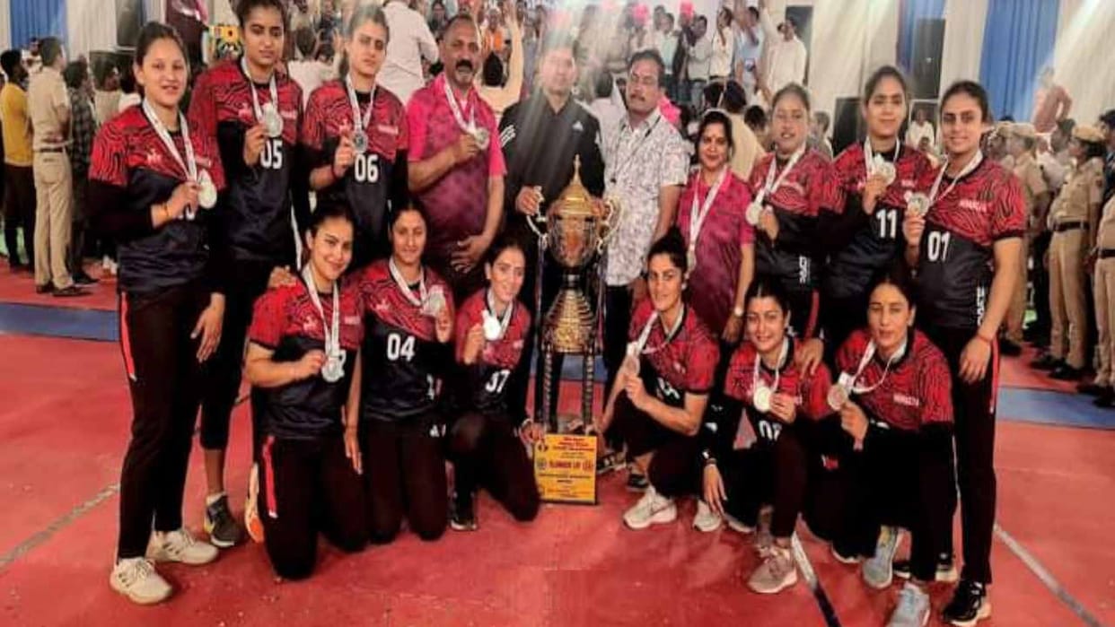 National Kabaddi Competition: Himachal's daughters won silver in Kabaddi
