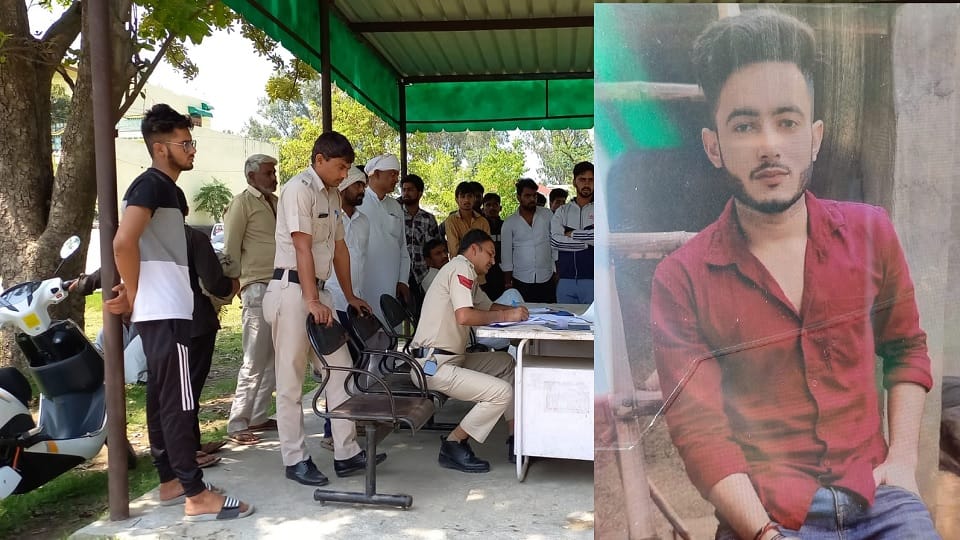 Big accident in Jhajjar: bike rider son died due to car collision