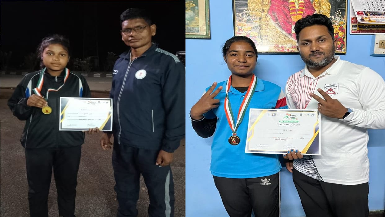 Tuleshwari won gold medal in archery competition in raipur