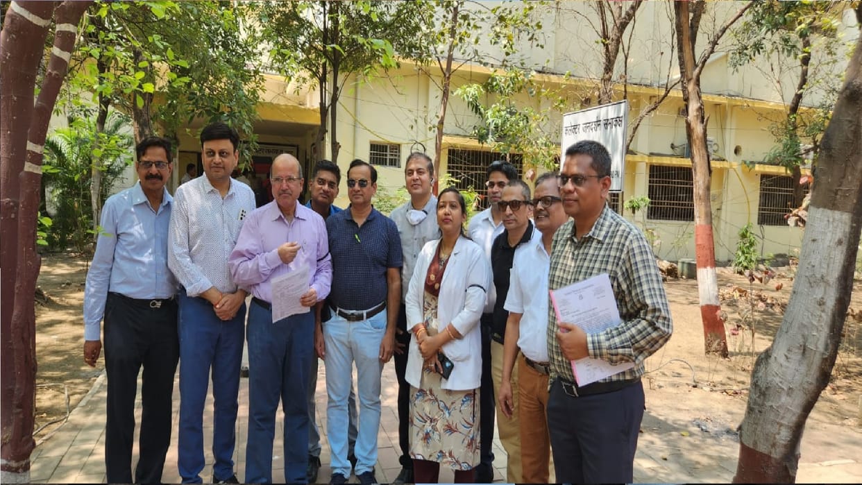 HPI and IMA raipur protest on rajasthan Right to Health Bill