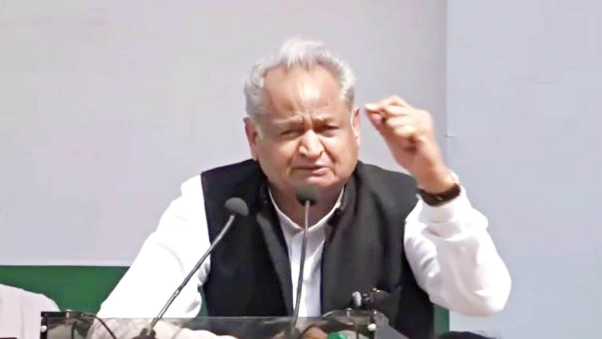 Gehlot said BJP is provoking the community, Congress has given a lot to OBCs
