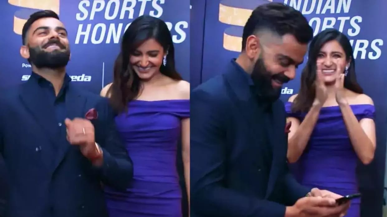 Virat Kohli Recalls His Old Drinking Days and dance love Wife Anushka Sharma laugh Indian Sports Honours
